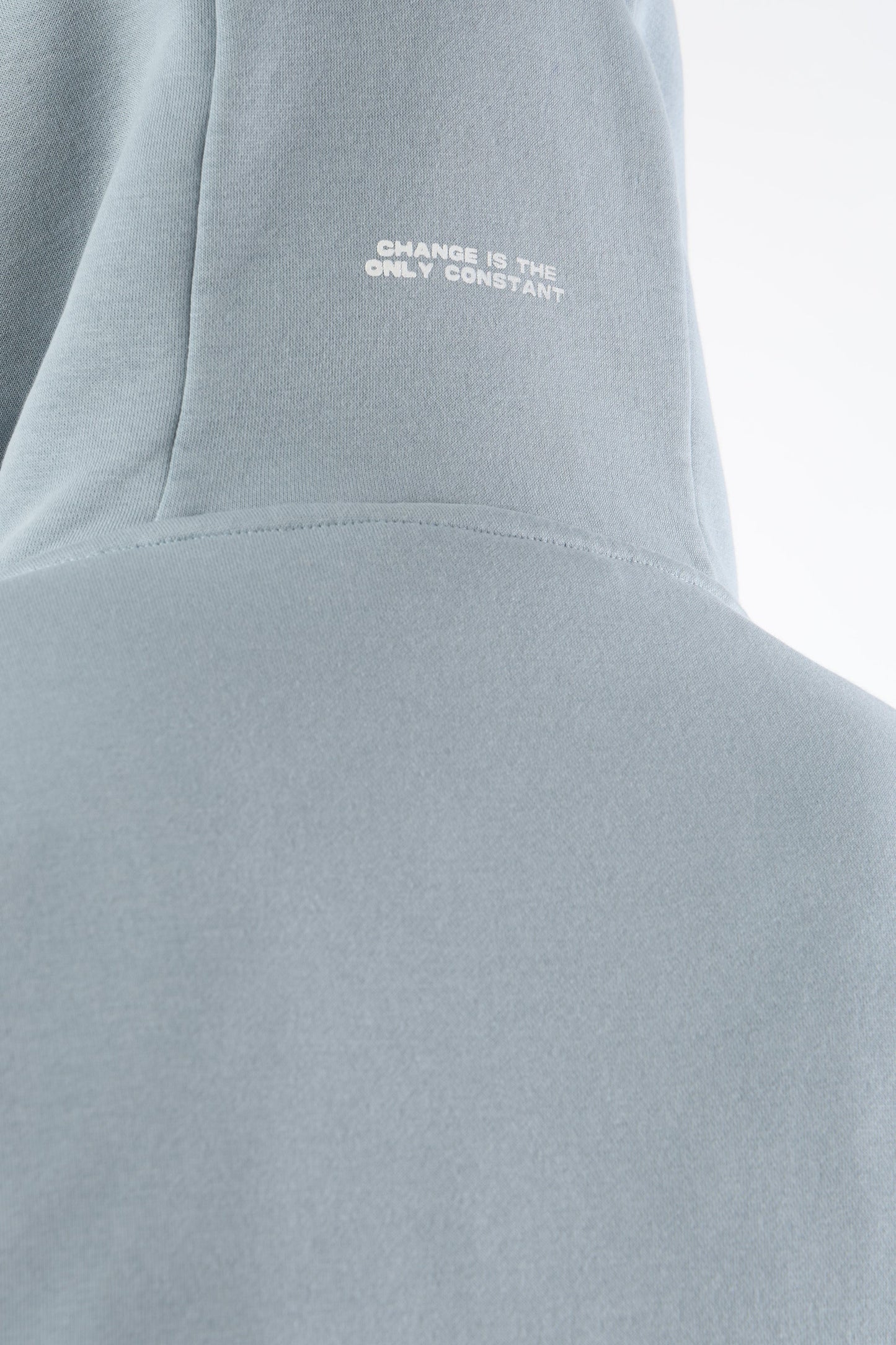 Pastel Blue Everyday Zipper Hoodie