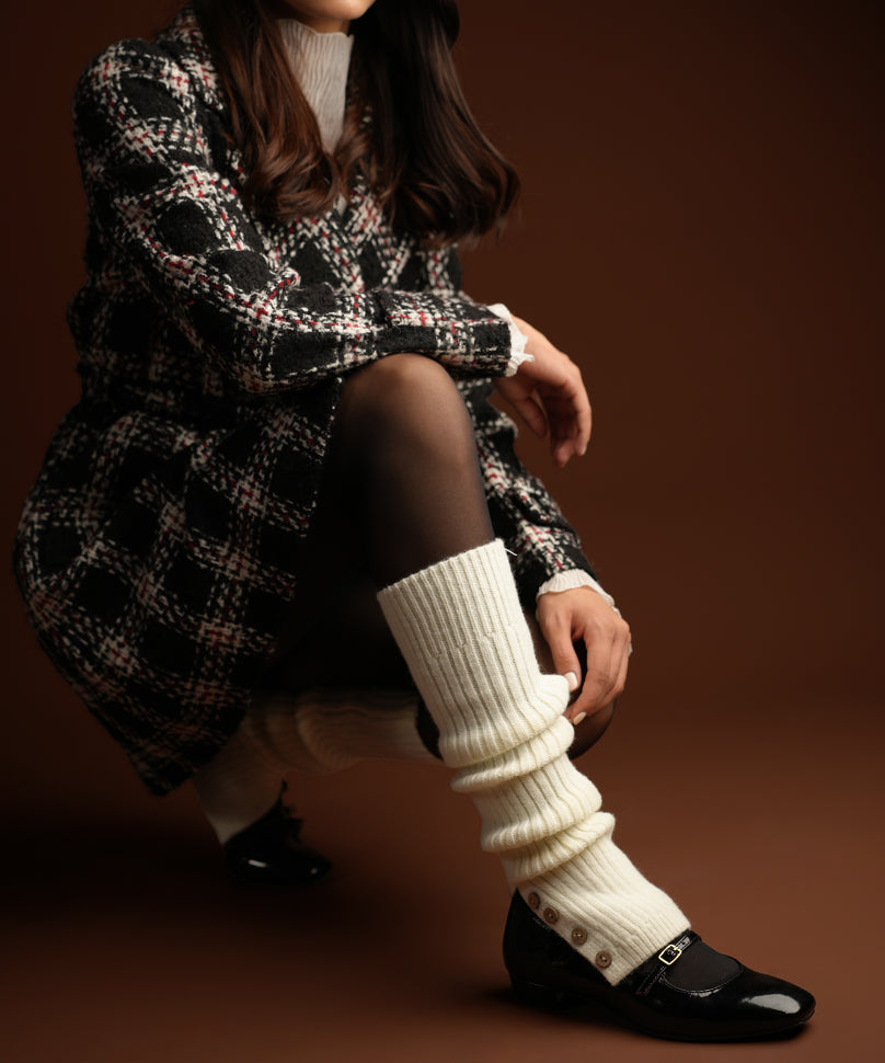 Leg Warmer - Cream