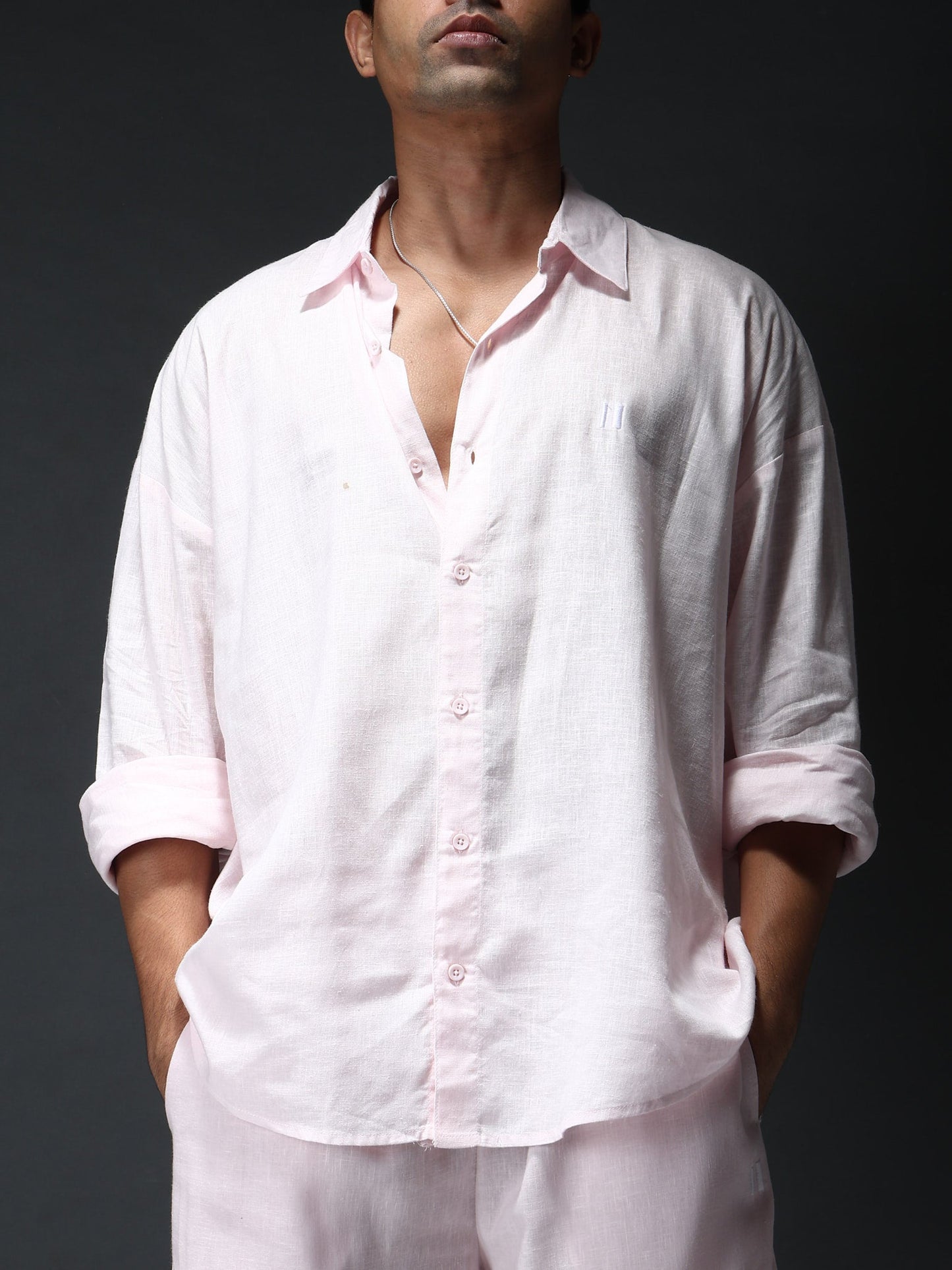 Baby Pink Boyfriend Shirt