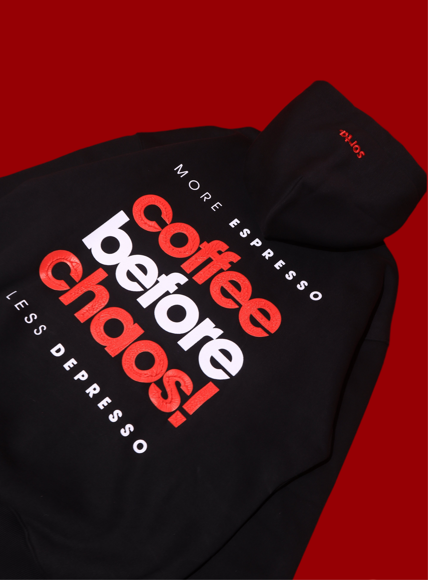 coffee before chaos.