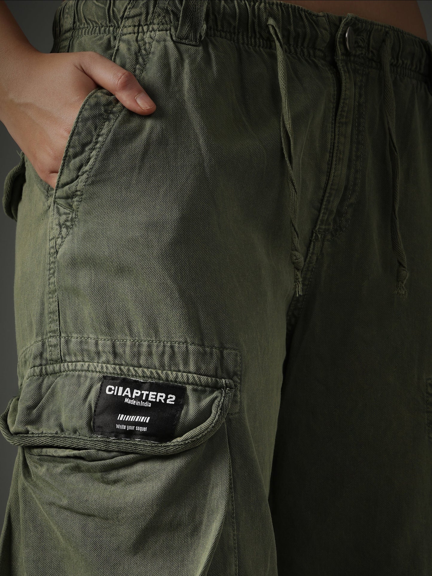 Olive Ombre Cargo