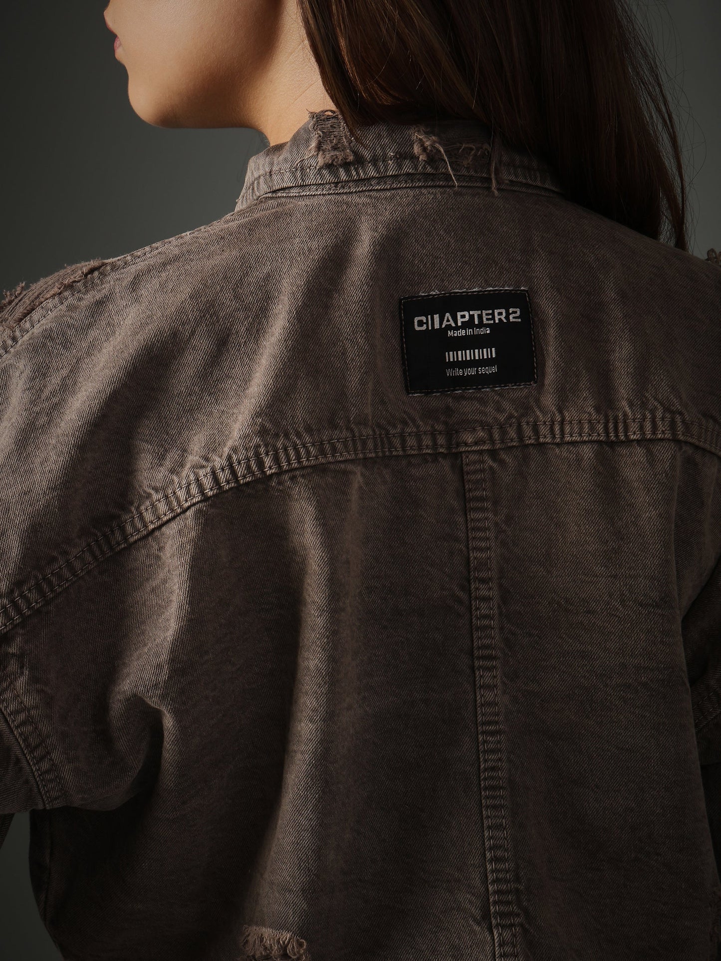 Lilac Cropped Jacket