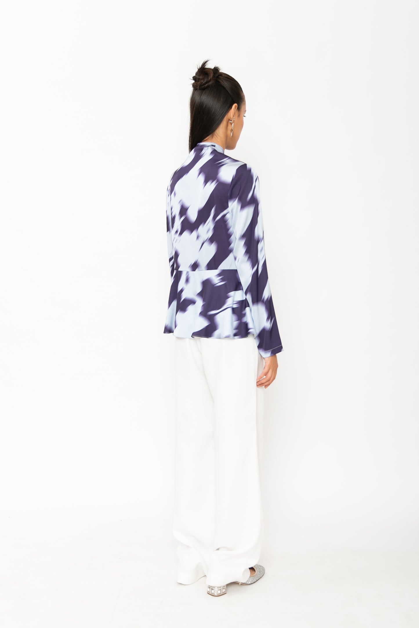 Contemponari-Magnolia Top-Blue