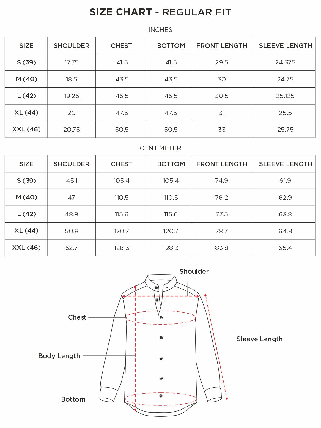 Extended Mandarin Collar White Shirt - Explore