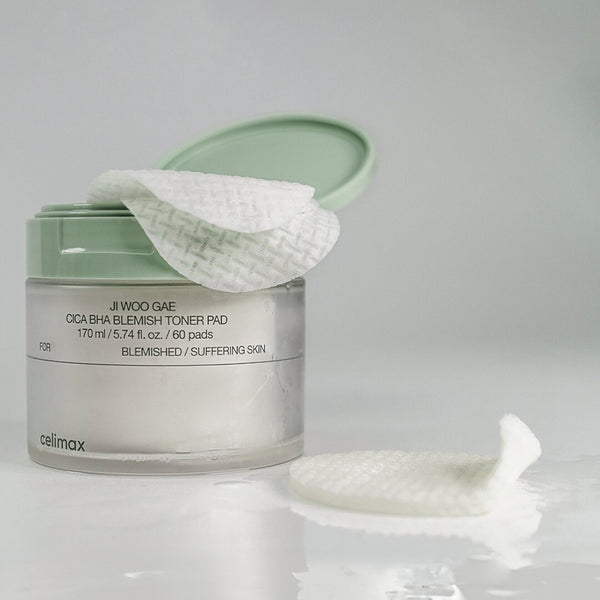 Celimax Ji Woo Gae Cica BHA Blemish Toner Pad 170ml