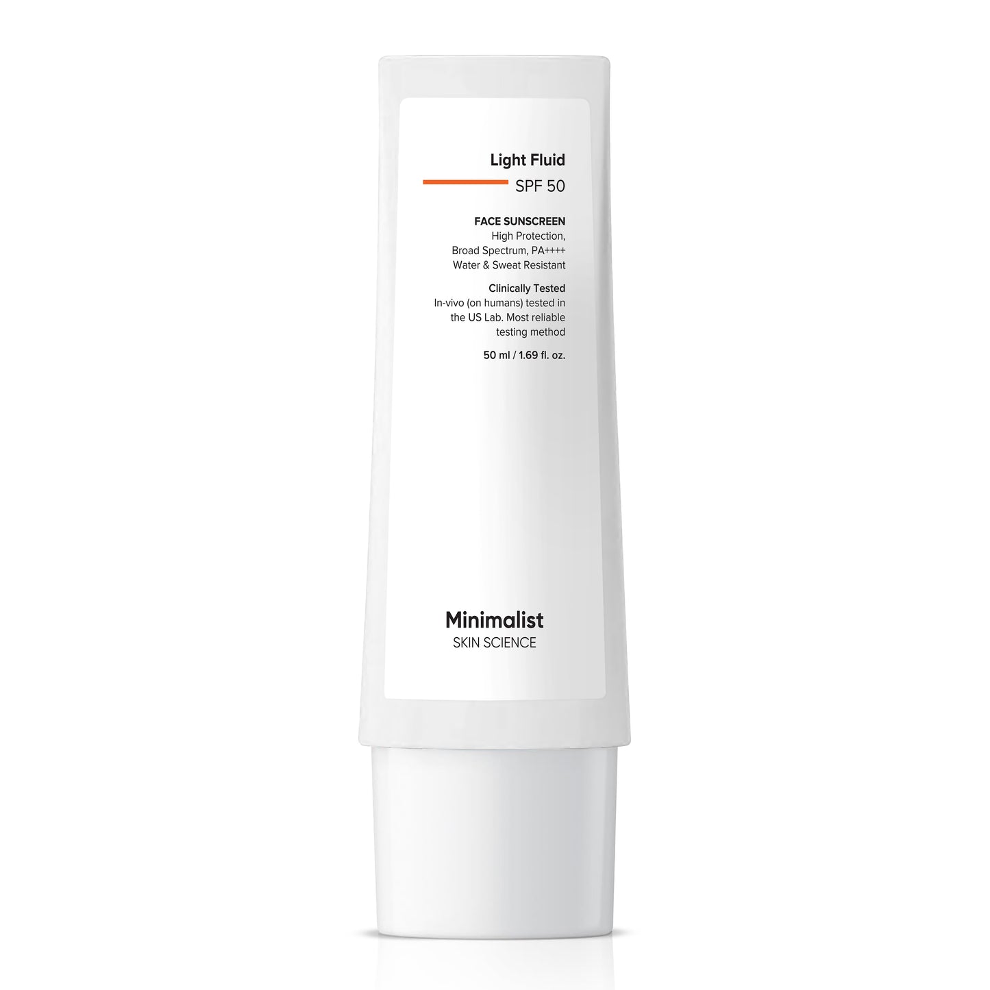 Minimalist Light Fluid SPF 50 Face Sunscreen 50ml
