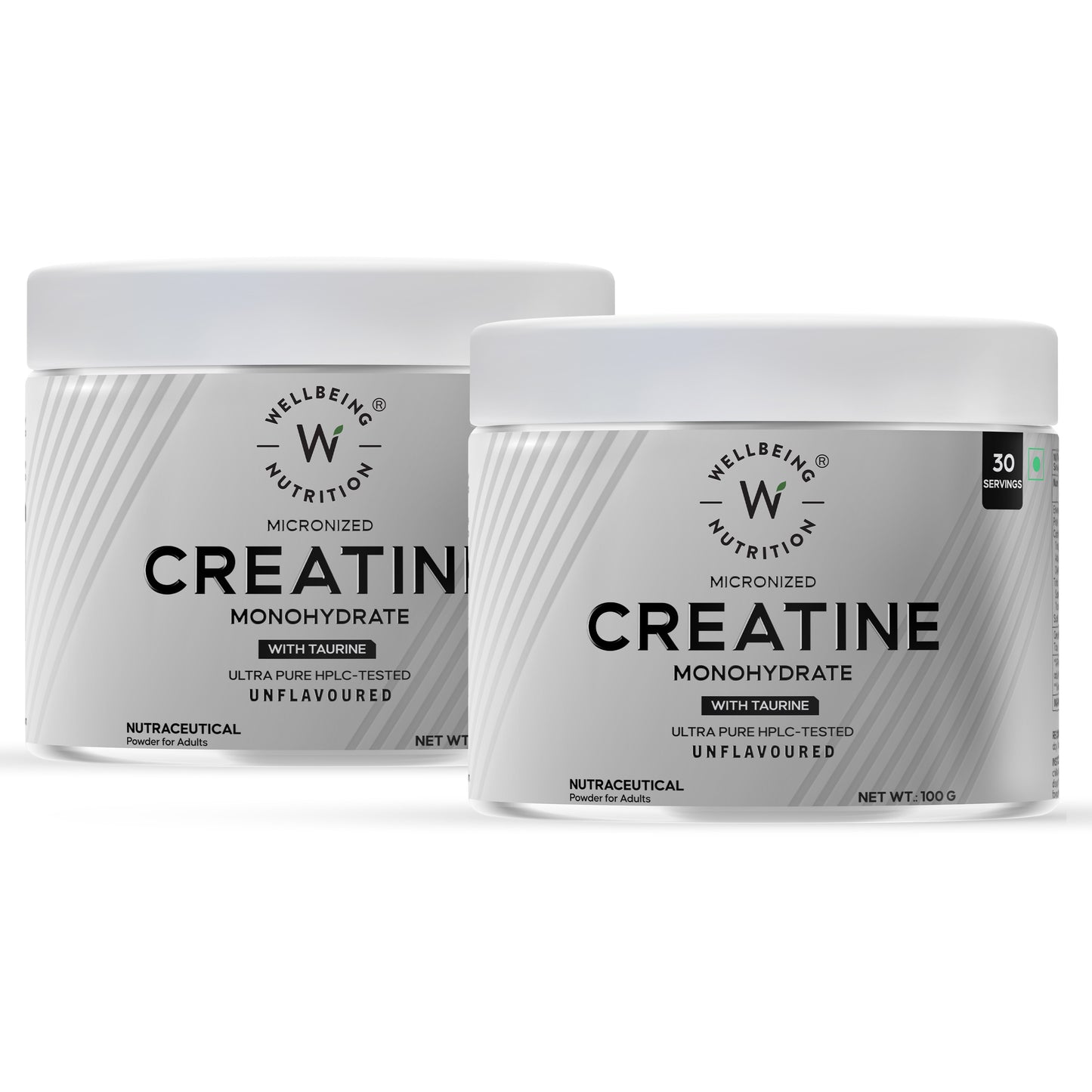 Pure Micronized Creatine Powder Monohydrate + Hcl- Unflavoured 100G