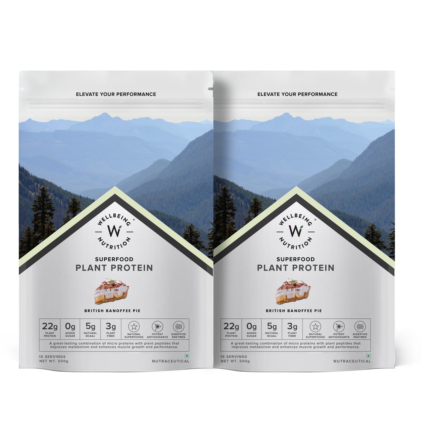 Plant Protein British Banofee Pie (500Grm)