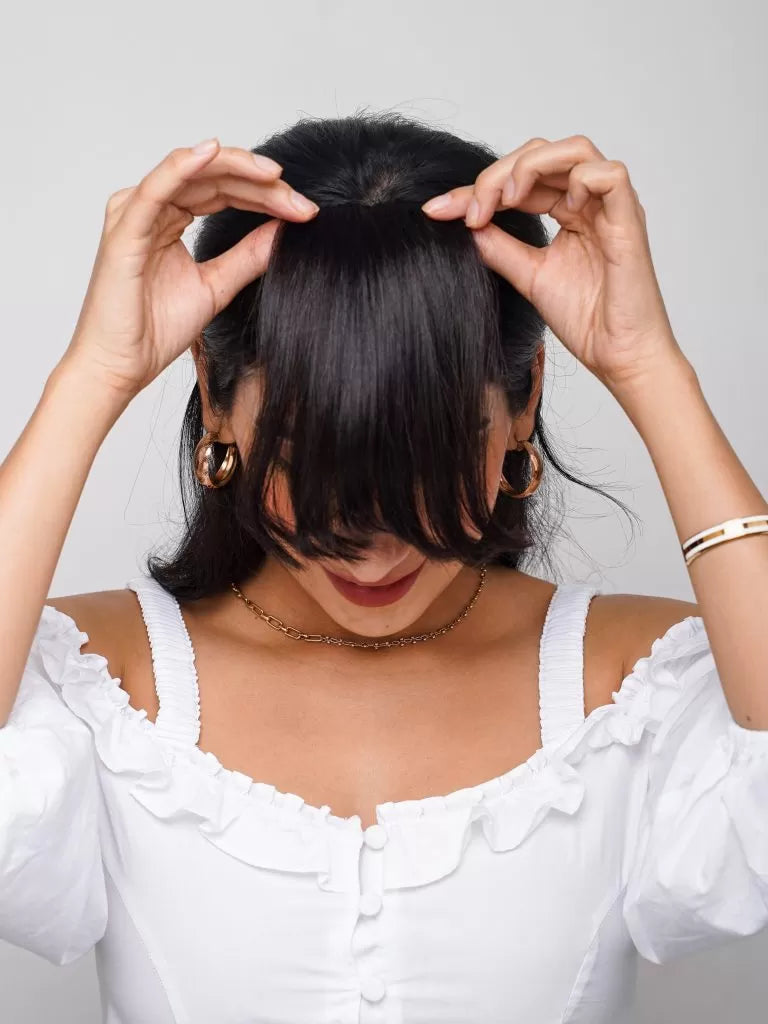 Curtain Clip-In Bangs | Nish Hair