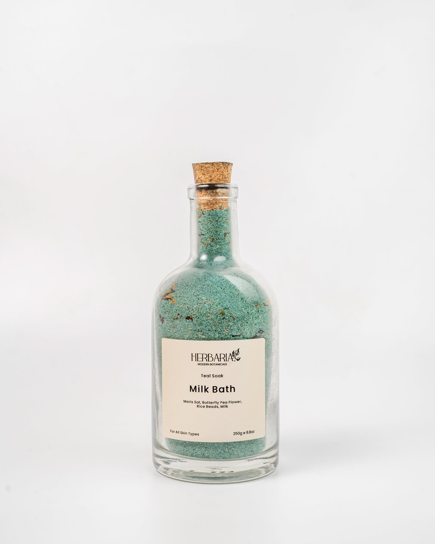 Teal Soak Milk Bath- 250gm | Herbaria - Modern Botanicals at Broadway