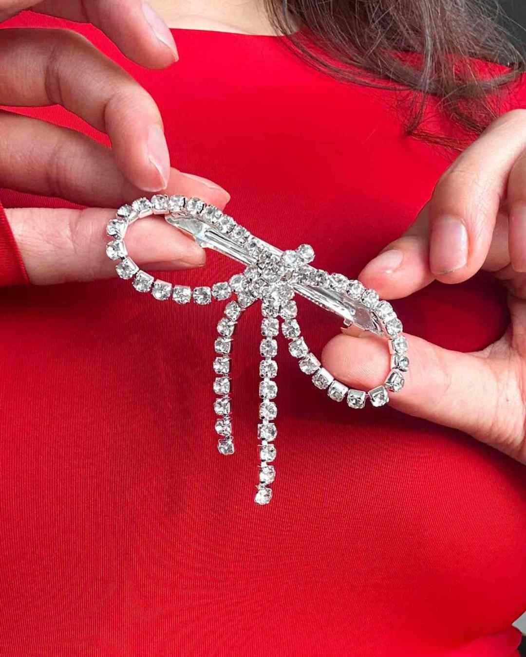 Rhinestone Bow | Christmas special