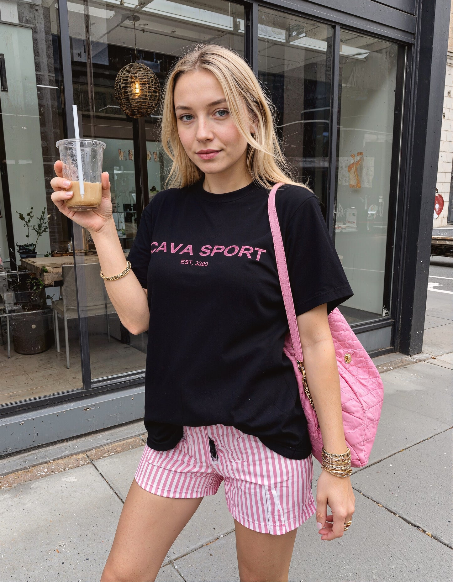 Black Love All Oversized Printed Tee - Women