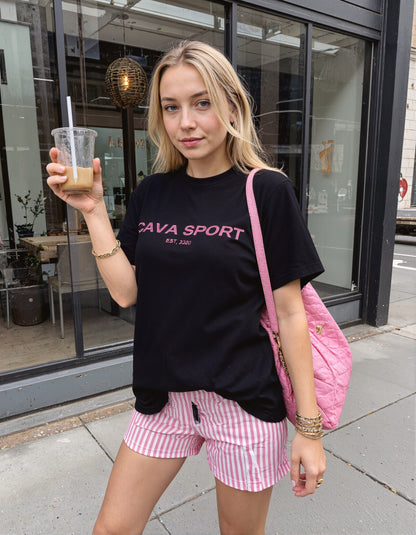 Black Love All Oversized Printed Tee - Women