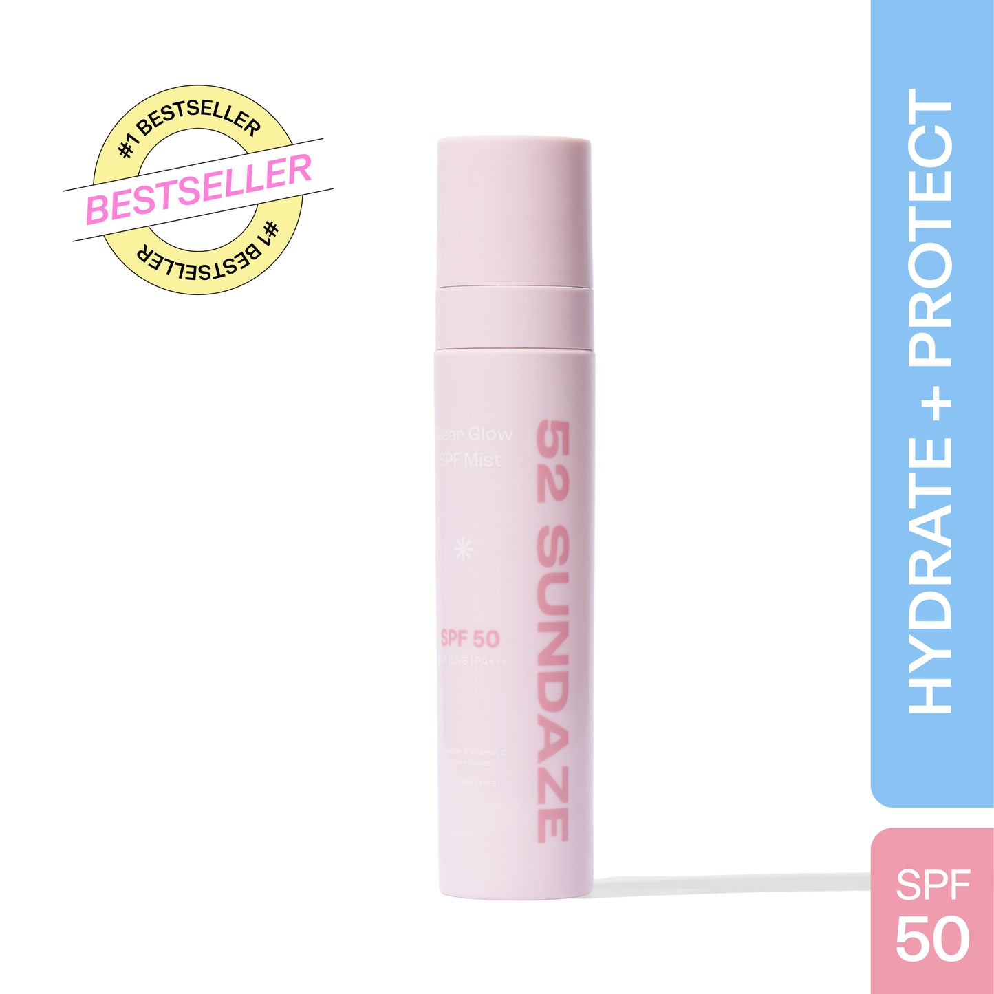 SPF 50 Rose Water Sun Mist