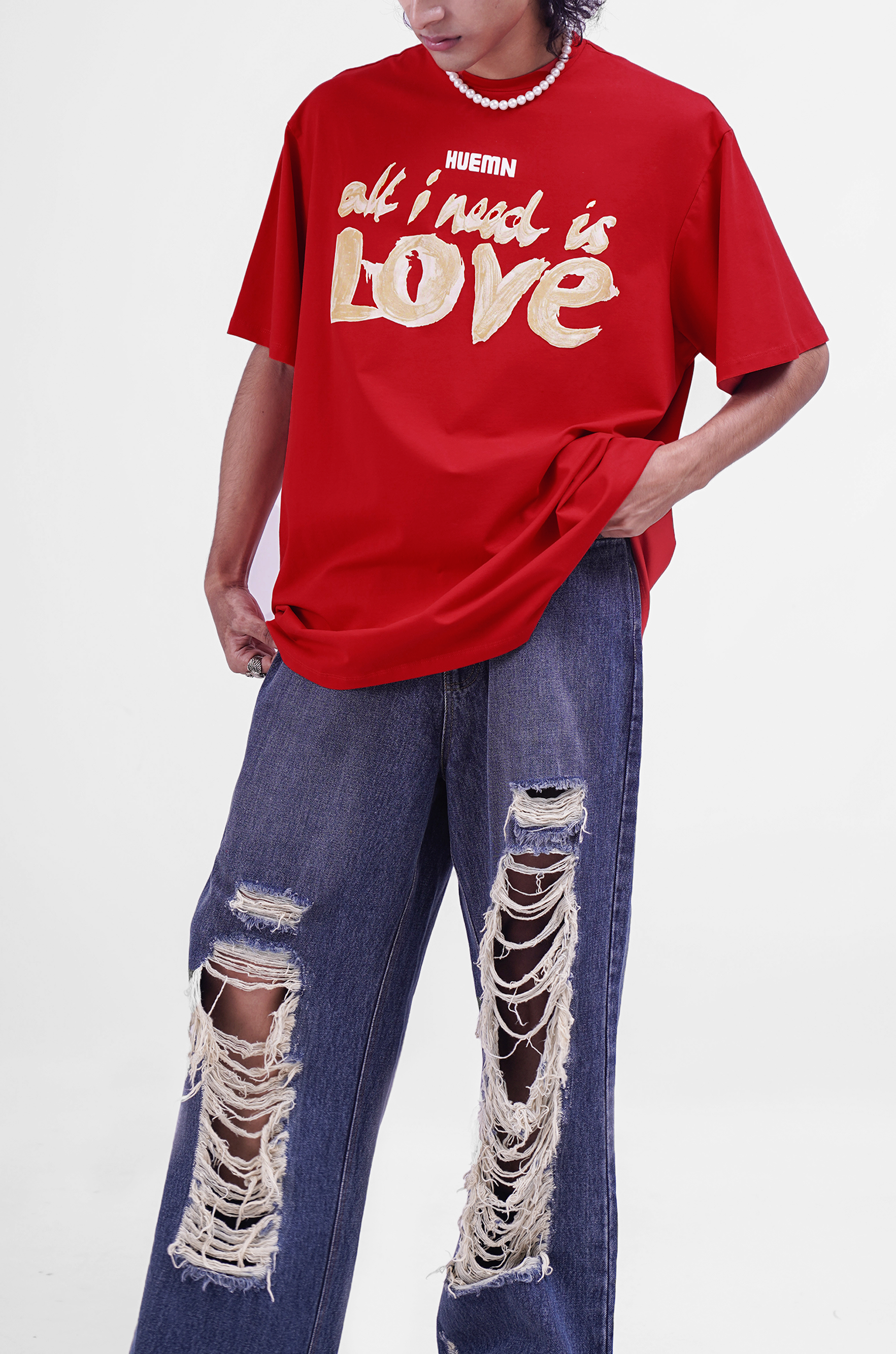 Love T-Shirt (Red) | Huemn at Broadway