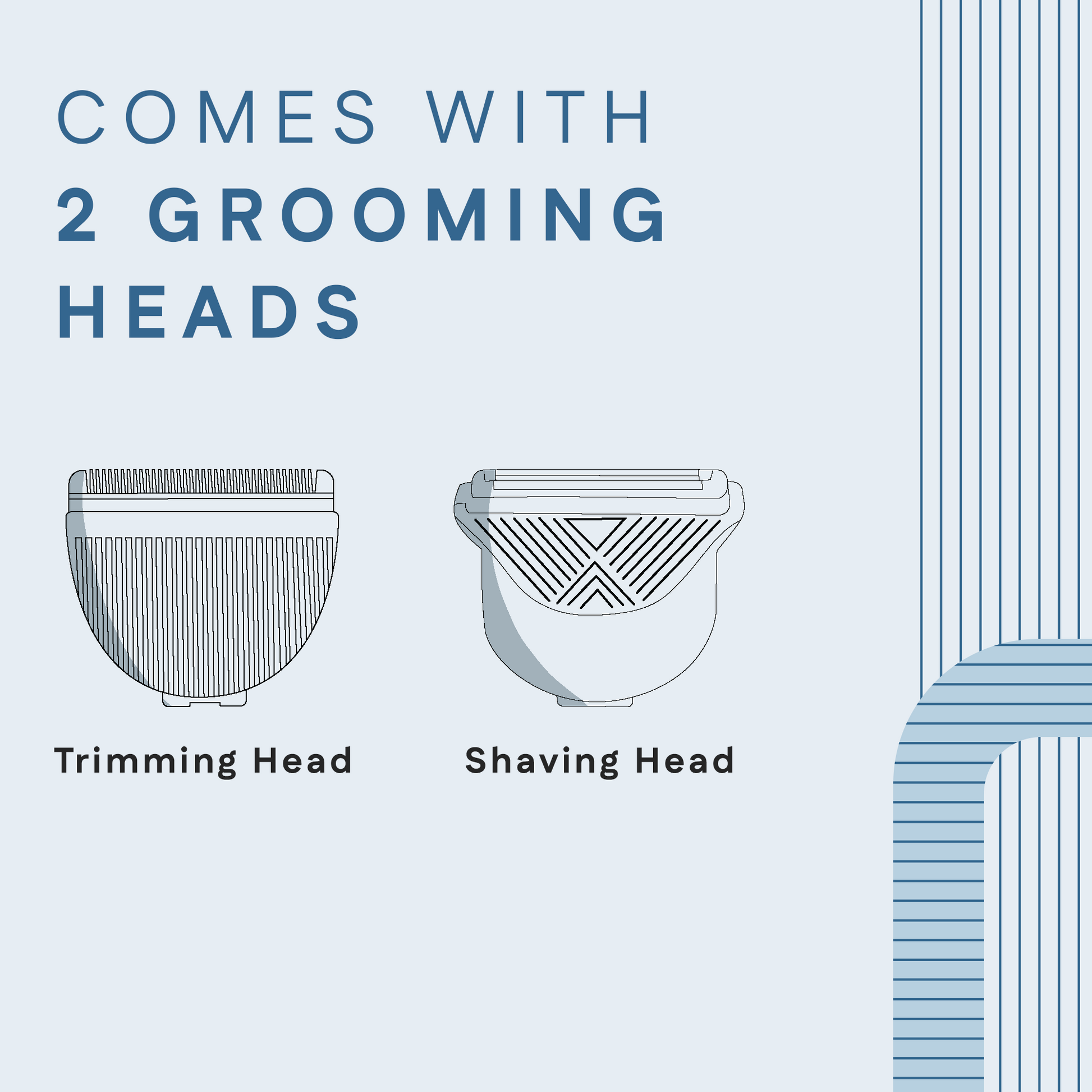 Nut Groomer 2.0 | Powerful 7000 RPM Trimmer with 4 Combs | Winston at Broadway