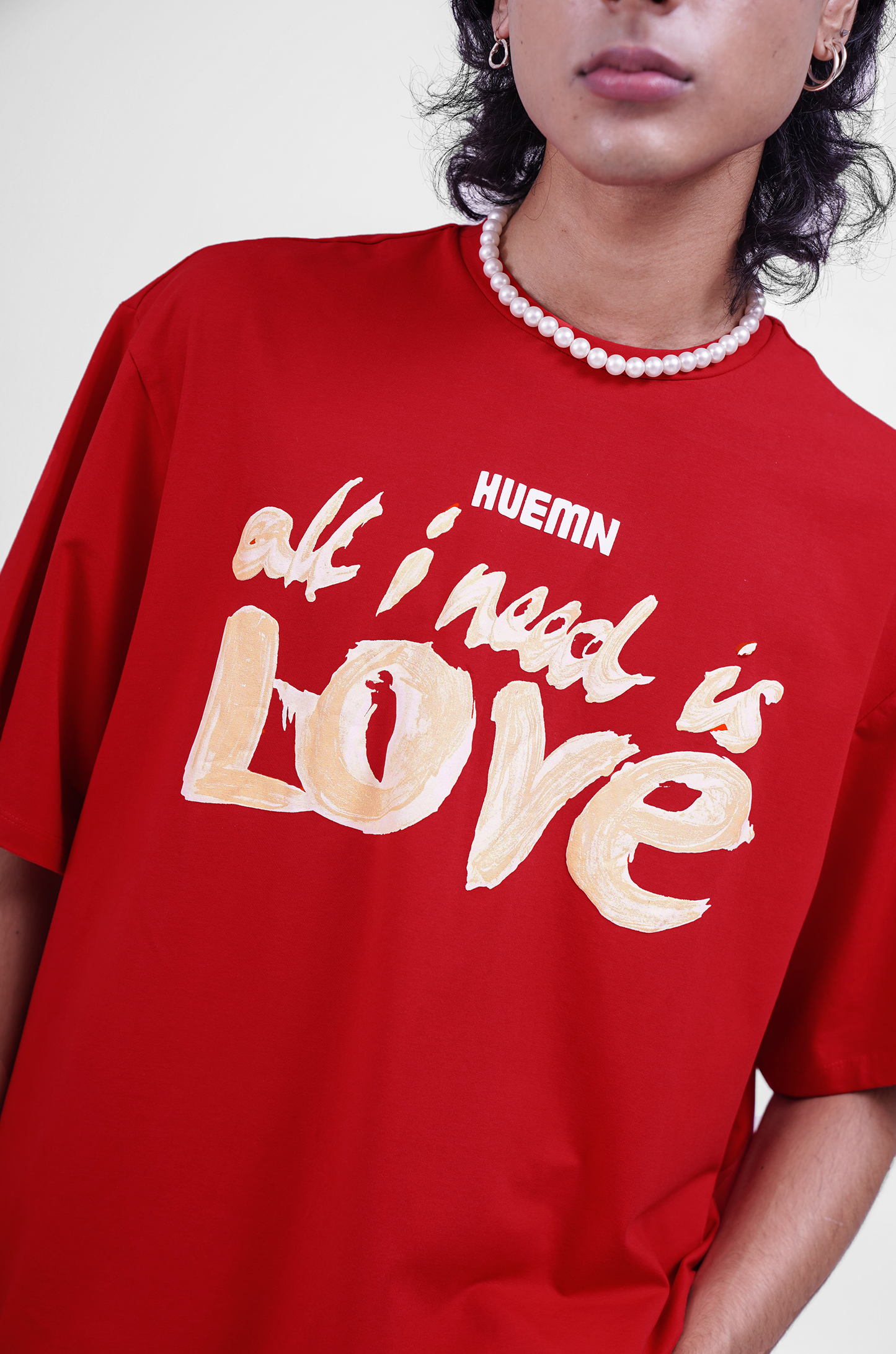 Love T-Shirt (Red) | Huemn at Broadway