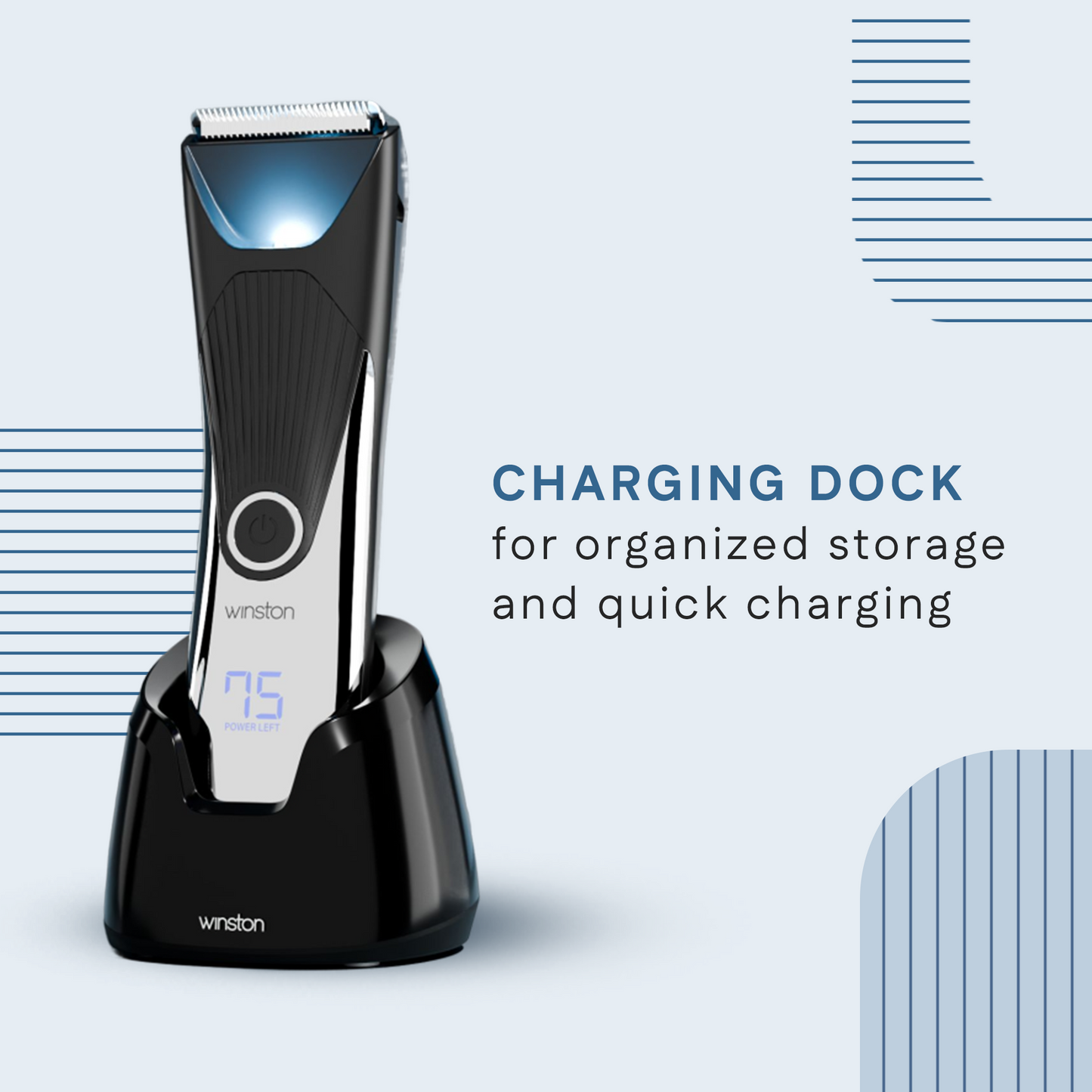 Nut Groomer 2.0 | Powerful 7000 RPM Trimmer with 4 Combs | Winston at Broadway