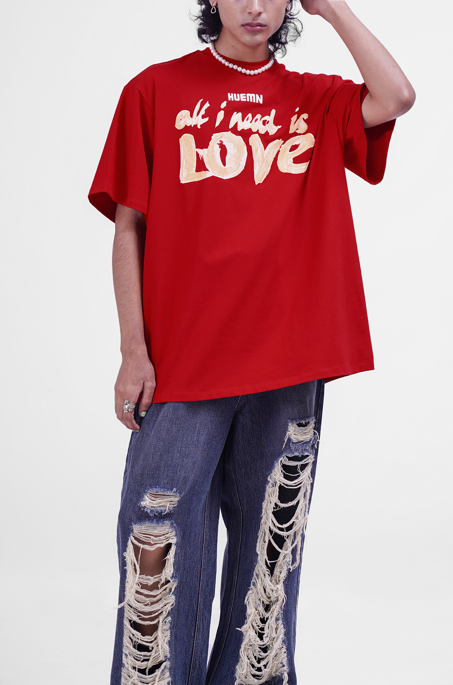 Love T-Shirt (Red) | Huemn at Broadway