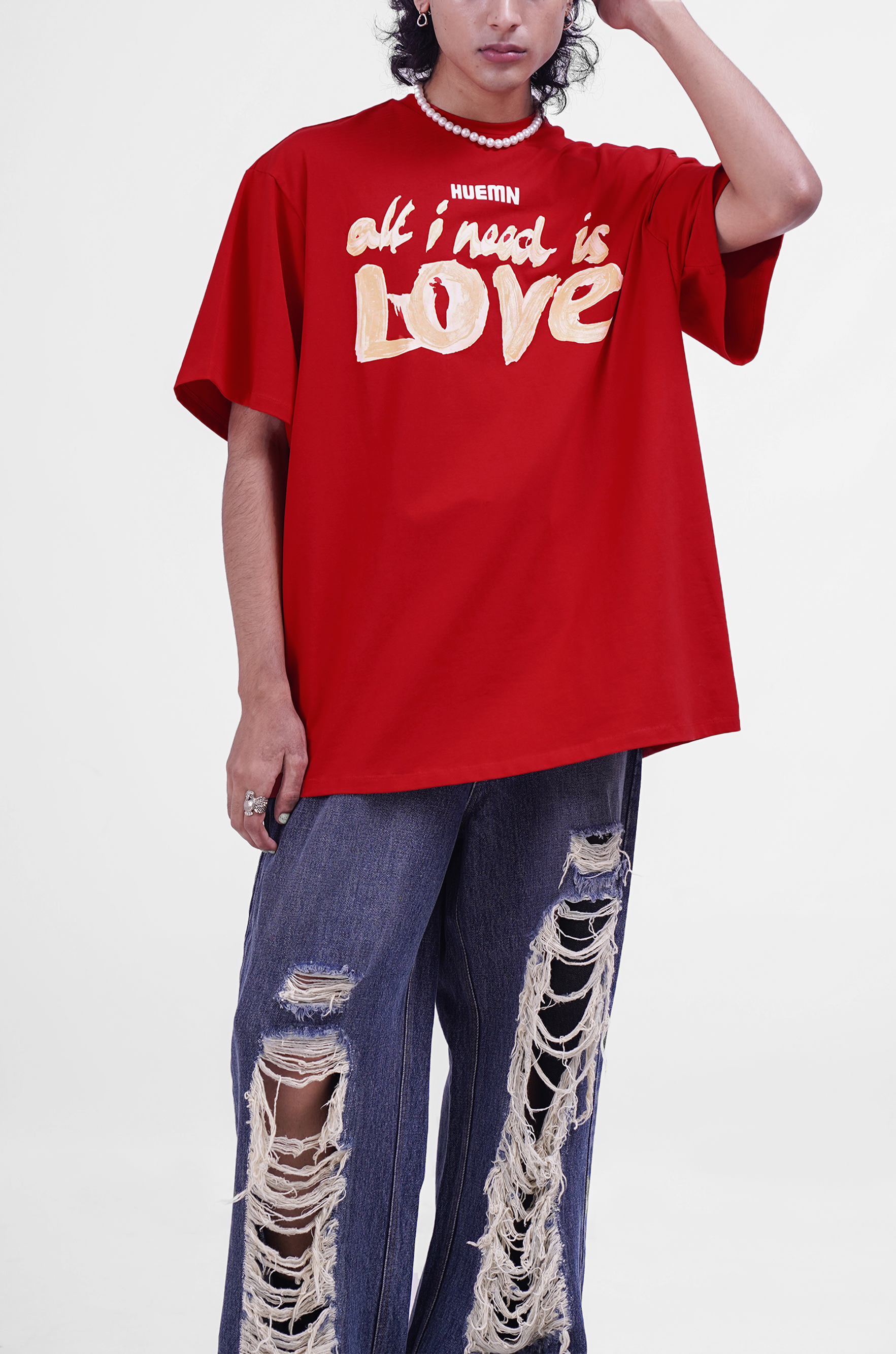 Love T-Shirt (Red) | Huemn at Broadway