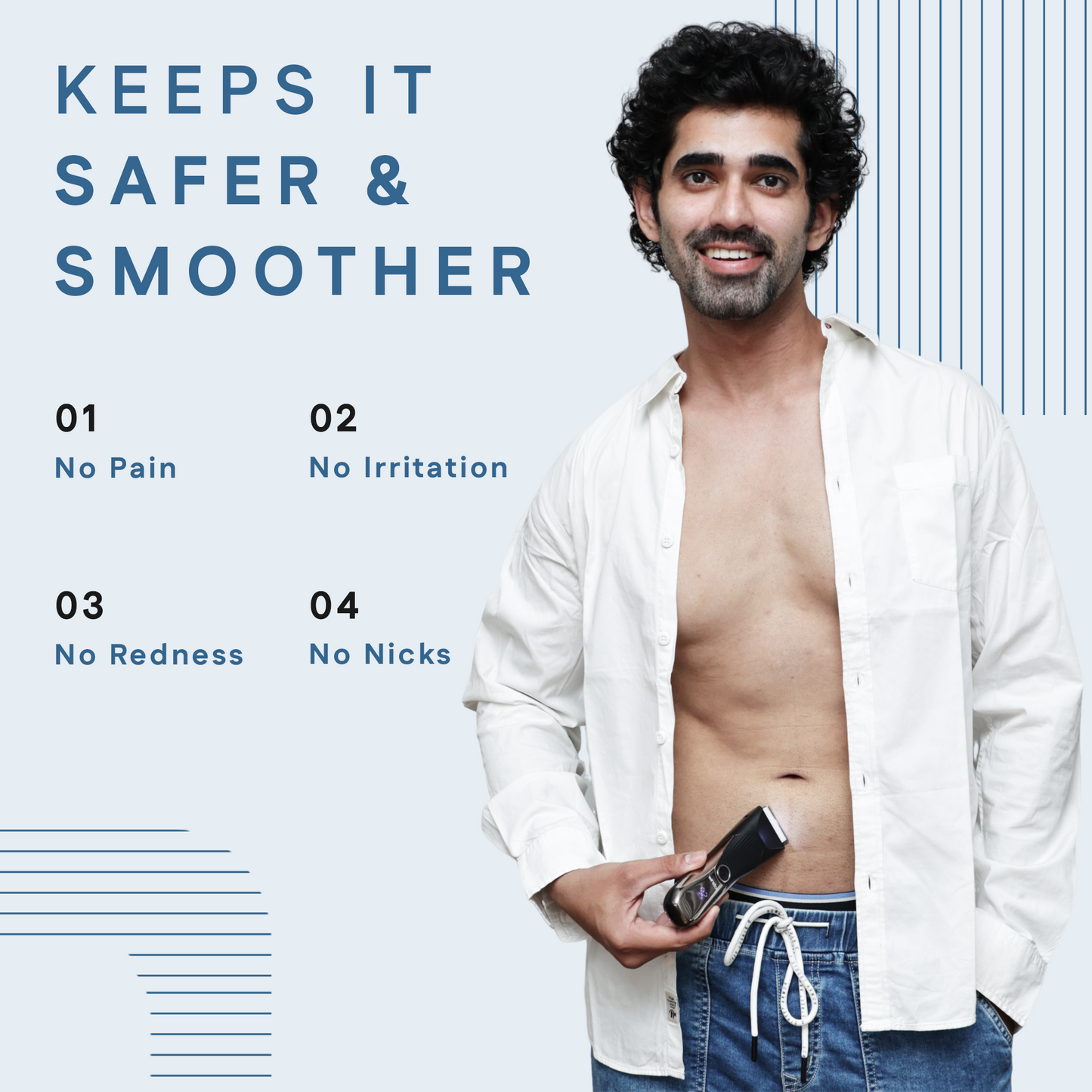 Nut Groomer 2.0 | Powerful 7000 RPM Trimmer with 4 Combs | Winston at Broadway