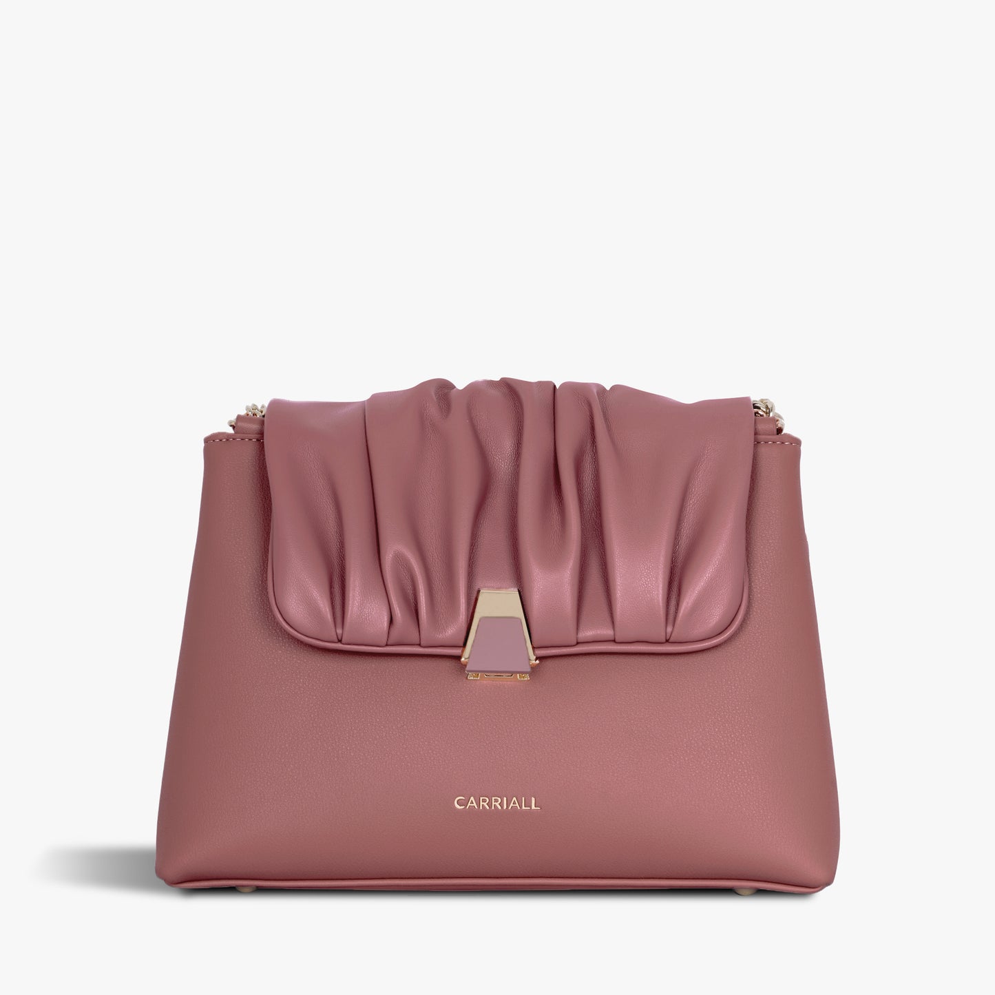 Carriall Bella Womens Vegan Leather Handbag for women & girls (Pink)