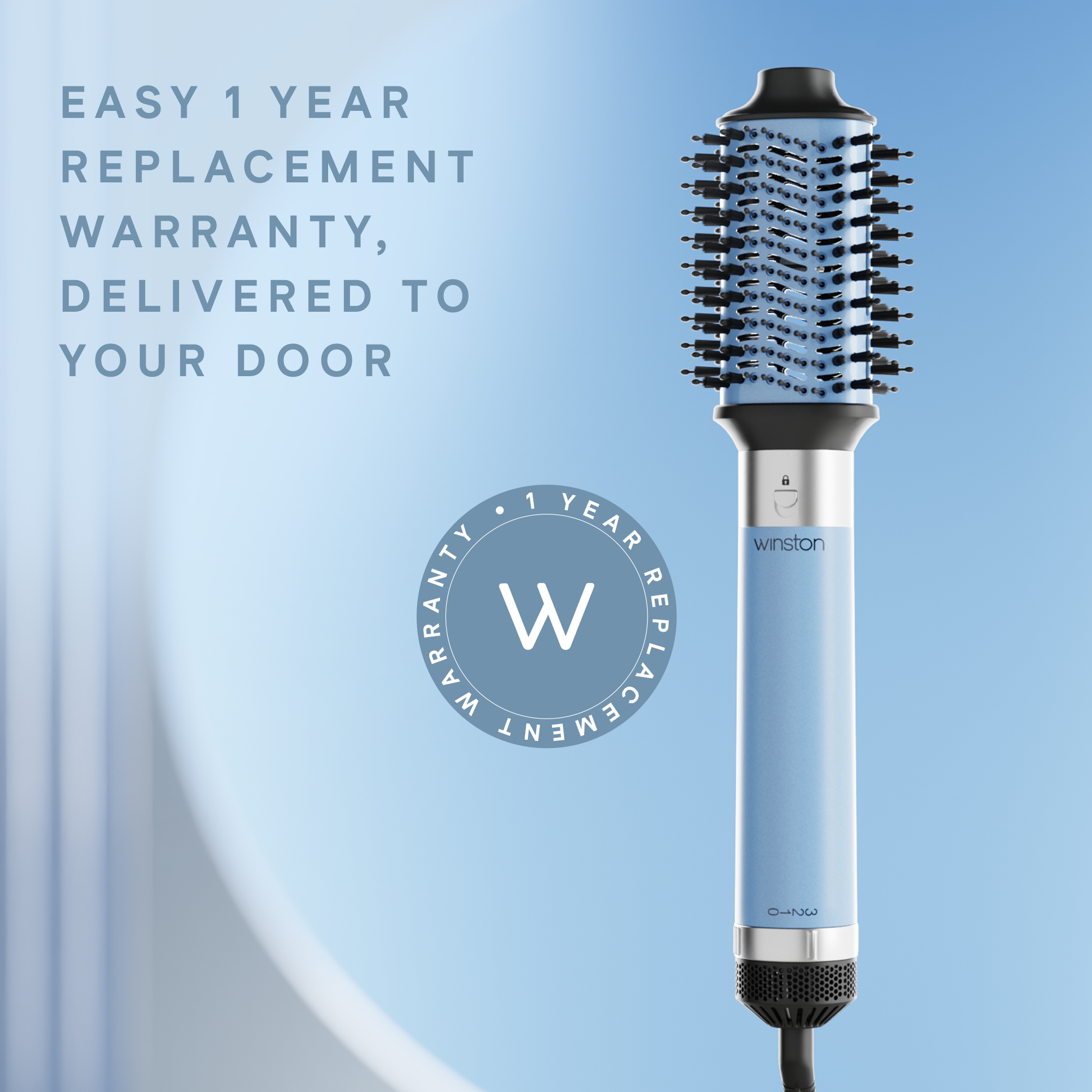 5 in 1 Hair Blow Brush | Auto Curler, Dryer, Straightener & Styler -1 | Winston at Broadway