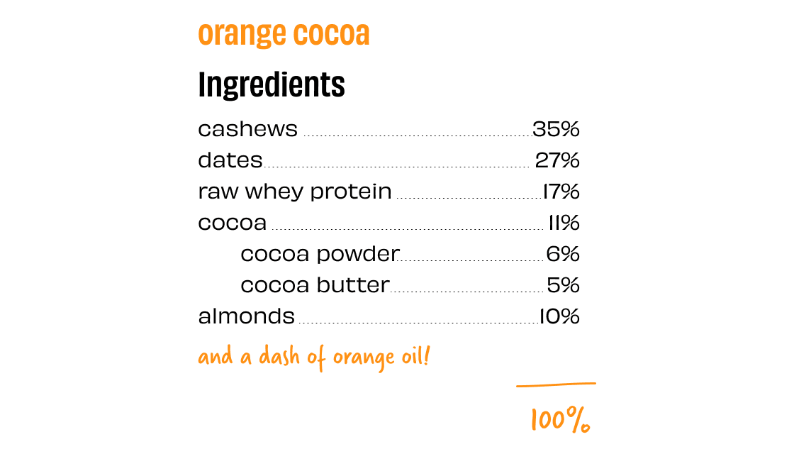 The Whole Truth Orange Cocoa Bar 52g | The Whole Truth Foods at Broadway