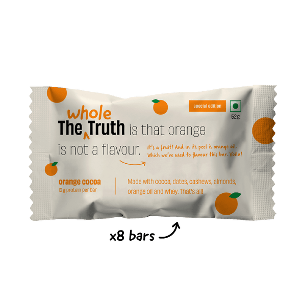 The Whole Truth Orange Cocoa Bar 52g