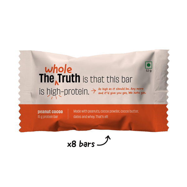 The Whole Truth Peanut Cocoa Bar (CPB) - 52gms