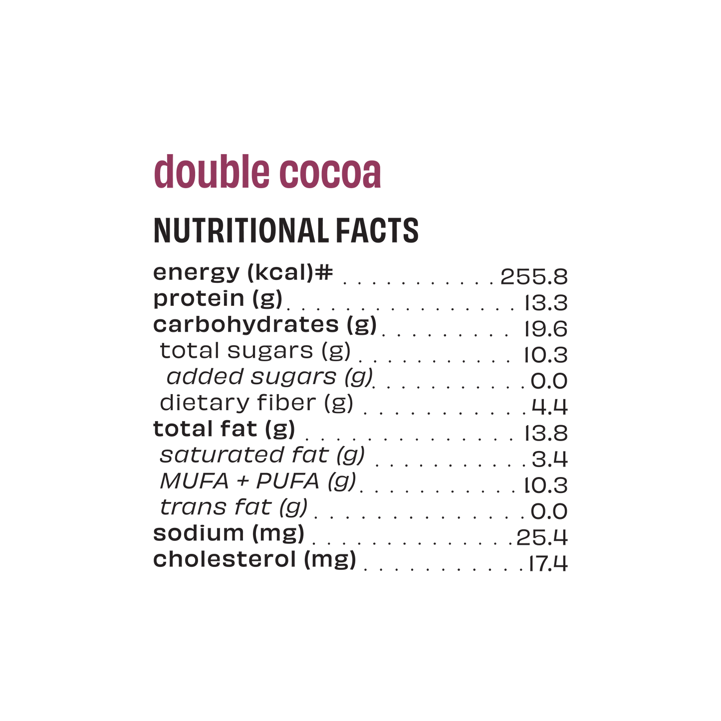 The Whole Truth Double Cocoa (DBC) - 52gms | The Whole Truth Foods at Broadway