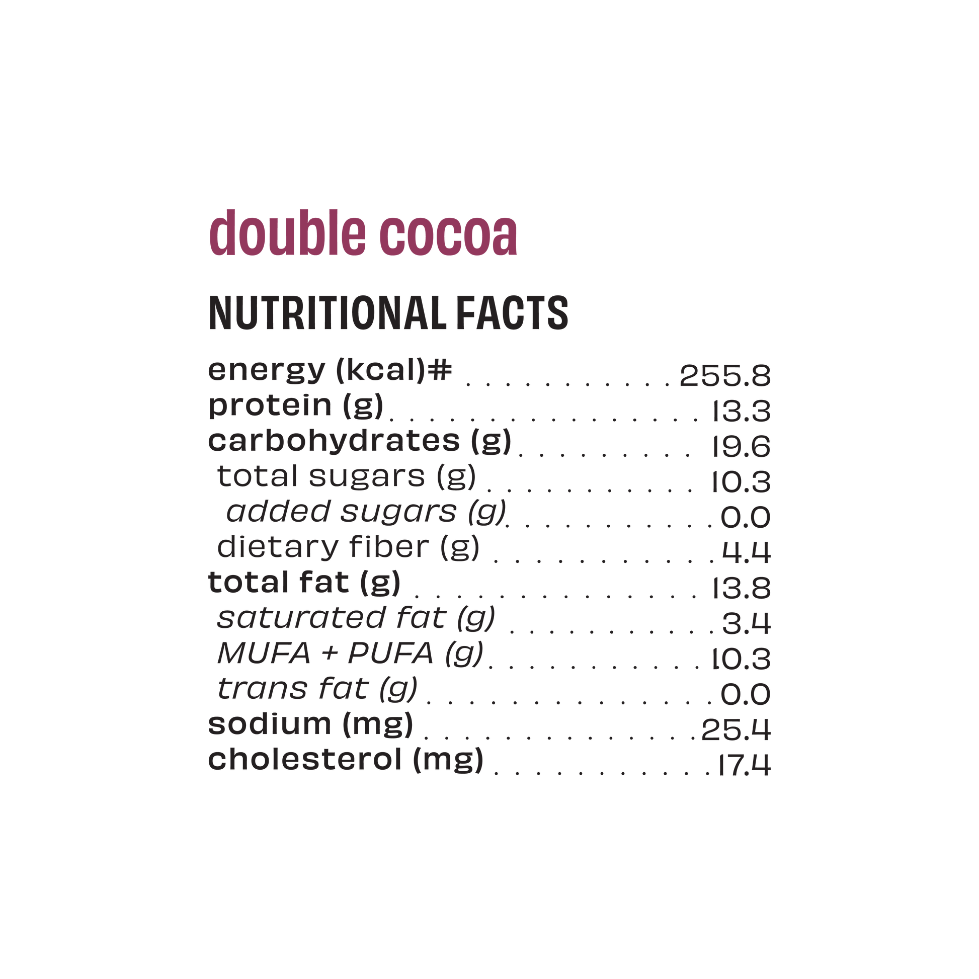 The Whole Truth Double Cocoa (DBC) - 52gms | The Whole Truth Foods at Broadway