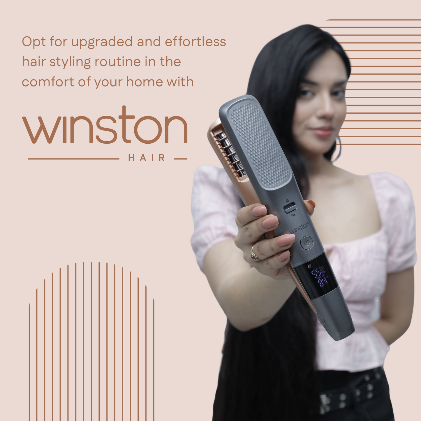 Split End Trimmer | Rechargeable, Two-Way Motor to Trim Damaged Hair | Winston at Broadway