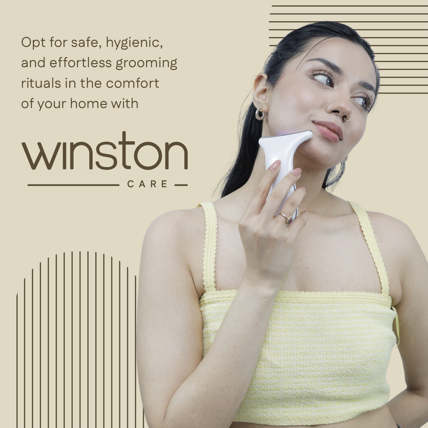Skin Lift Device | 4 Skin Modes | 3 LED Light Therapy | Winston at Broadway