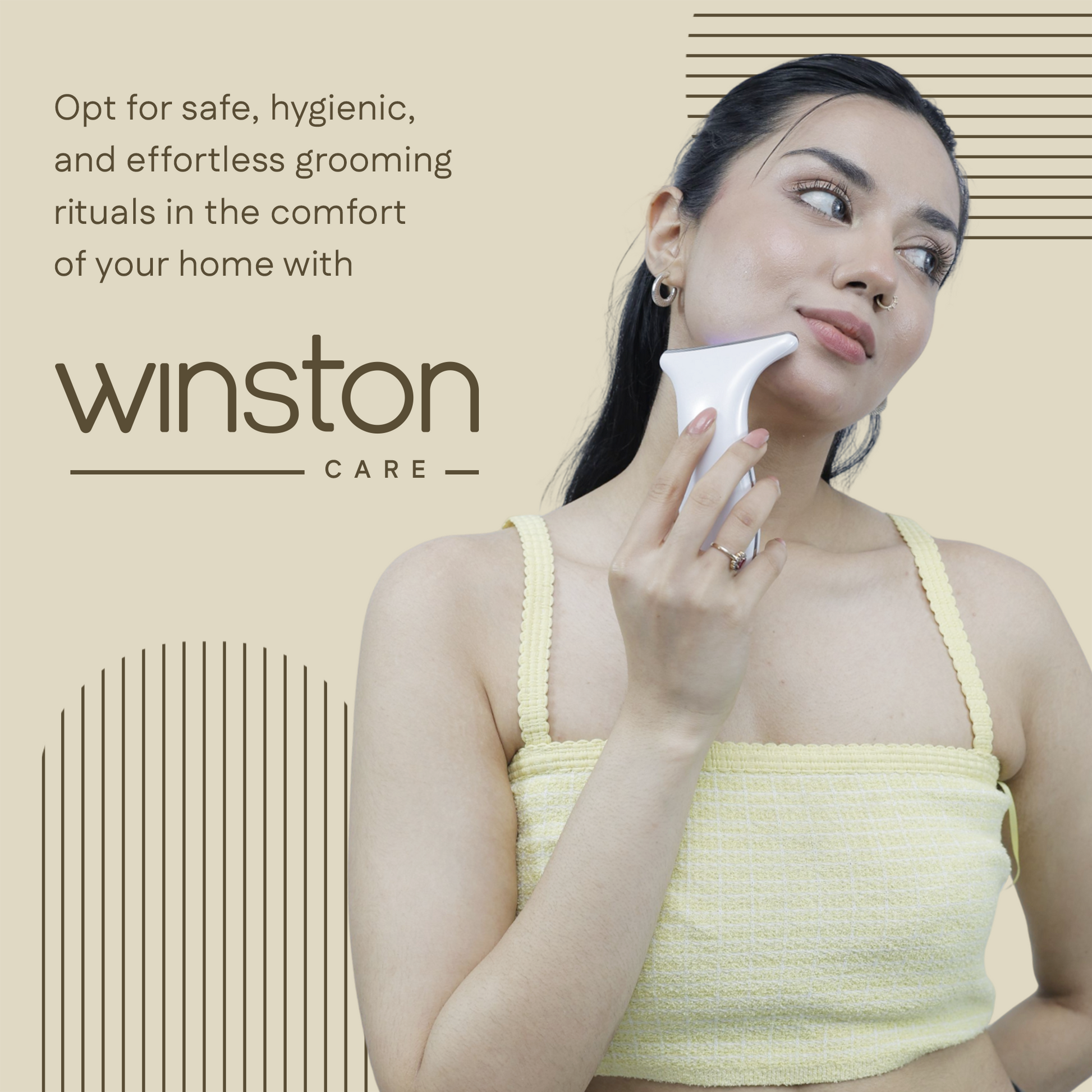 Skin Lift Device | 4 Skin Modes | 3 LED Light Therapy | Winston at Broadway