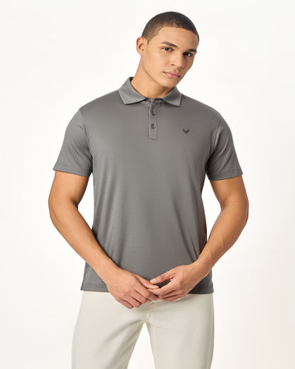 ARIN â€“ The Lucky Dove Grey Polo-Lustra Cotton