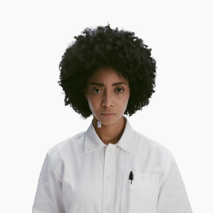 Circuit Shirt White | Ludic at Broadway