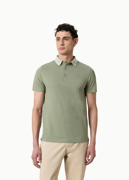 Opulence Polo Sage Green