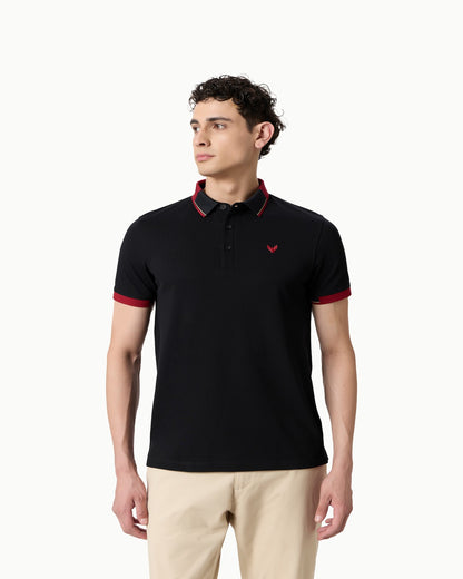 Midnight Amber Polo Black