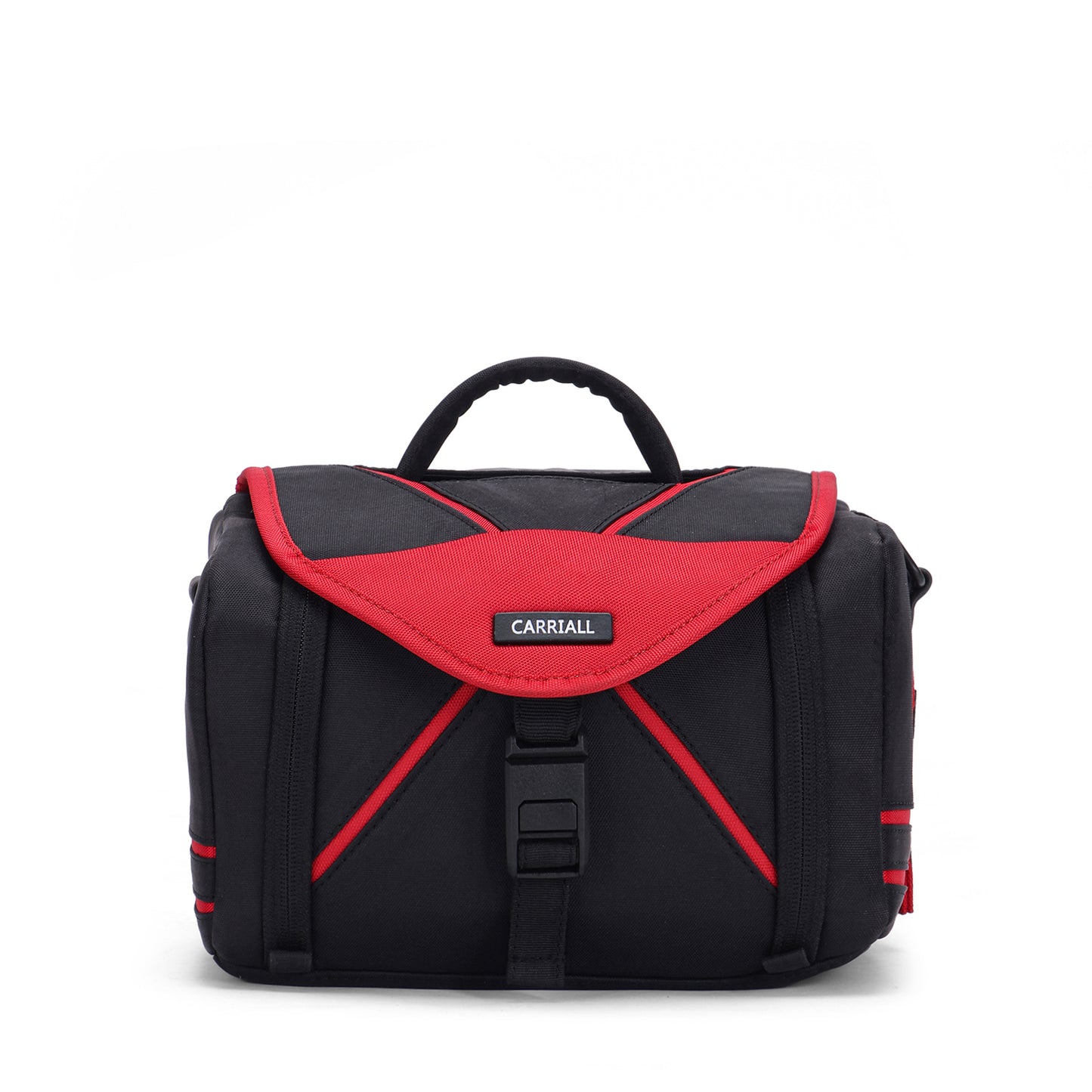 Carriall Zento - The Kids Meal Bag Black & Red Lunch Bag For Kids Boys & Girls (Black & Red)