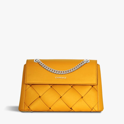 Carriall Celesta Womens Vegan Leather Handbagg for women & girls(Yellow)