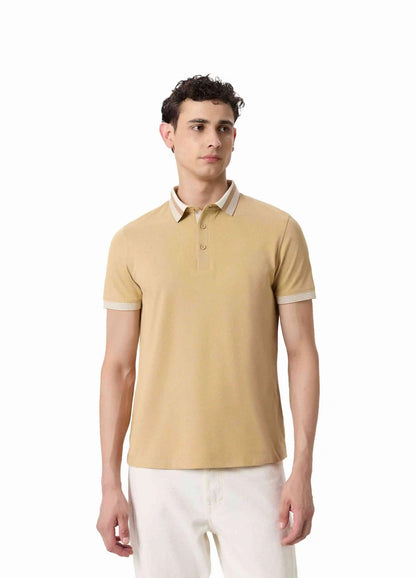 Club Manaco Polo Beige