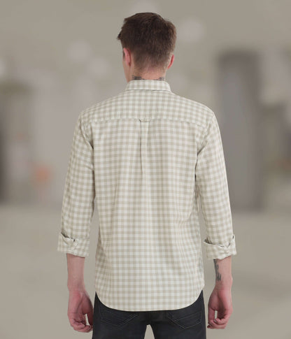 Shirt | Anti Stain Anti Odor Water Repellent   CREAMYGREEN