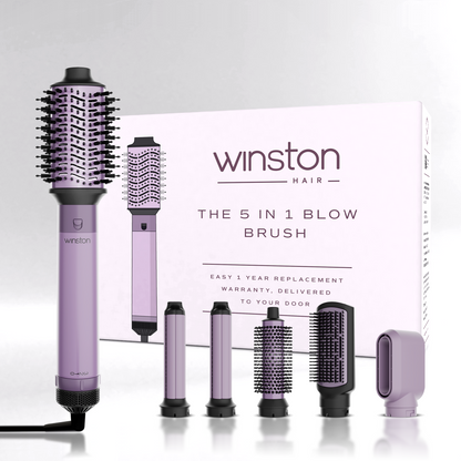 5 in 1 Hair Blow Brush | Auto Curler, Dryer, Straightener & Styler -1 | Winston at Broadway