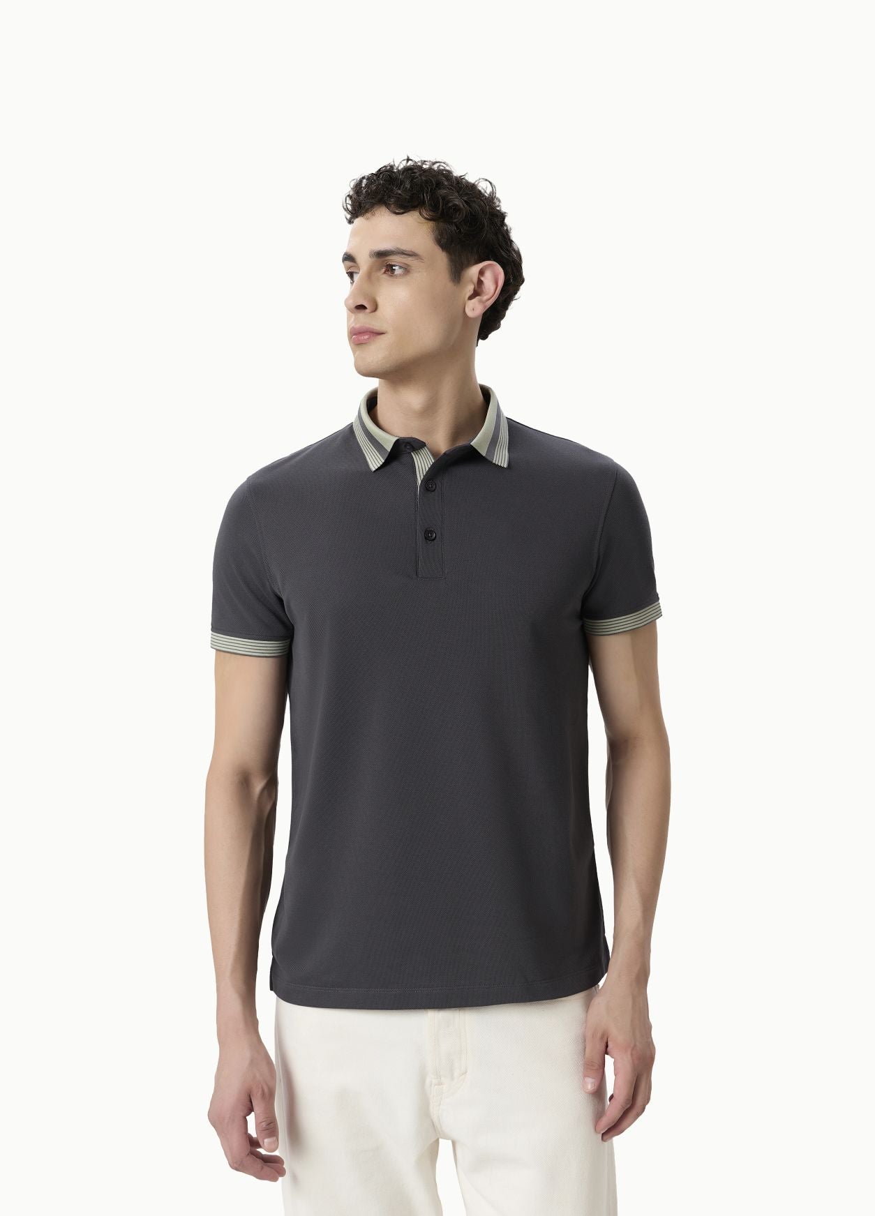 Club Manaco Polo Grey