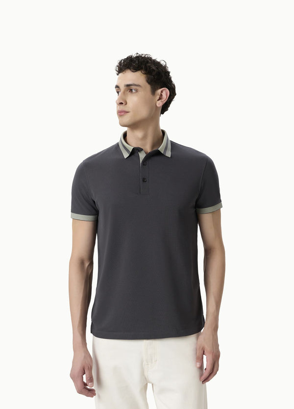 Club Manaco Polo Grey