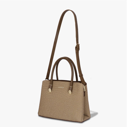 Carriall Ireen Women's Vegan Leather Handbag for women & girls (Brown)