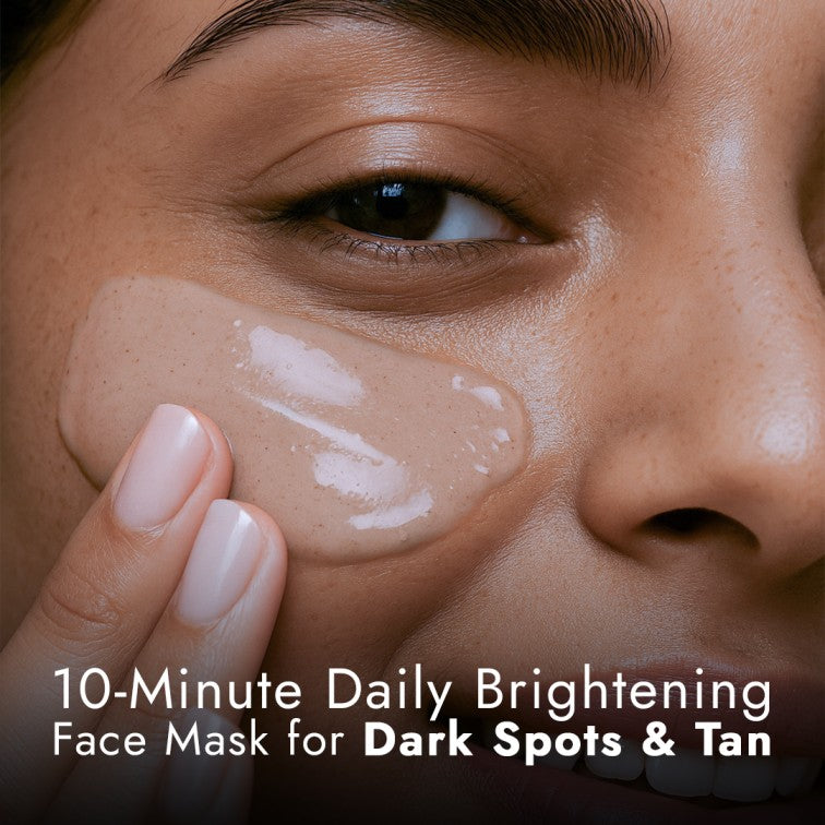de tan face pack