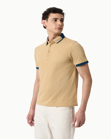Midnight Amber Polo Beige