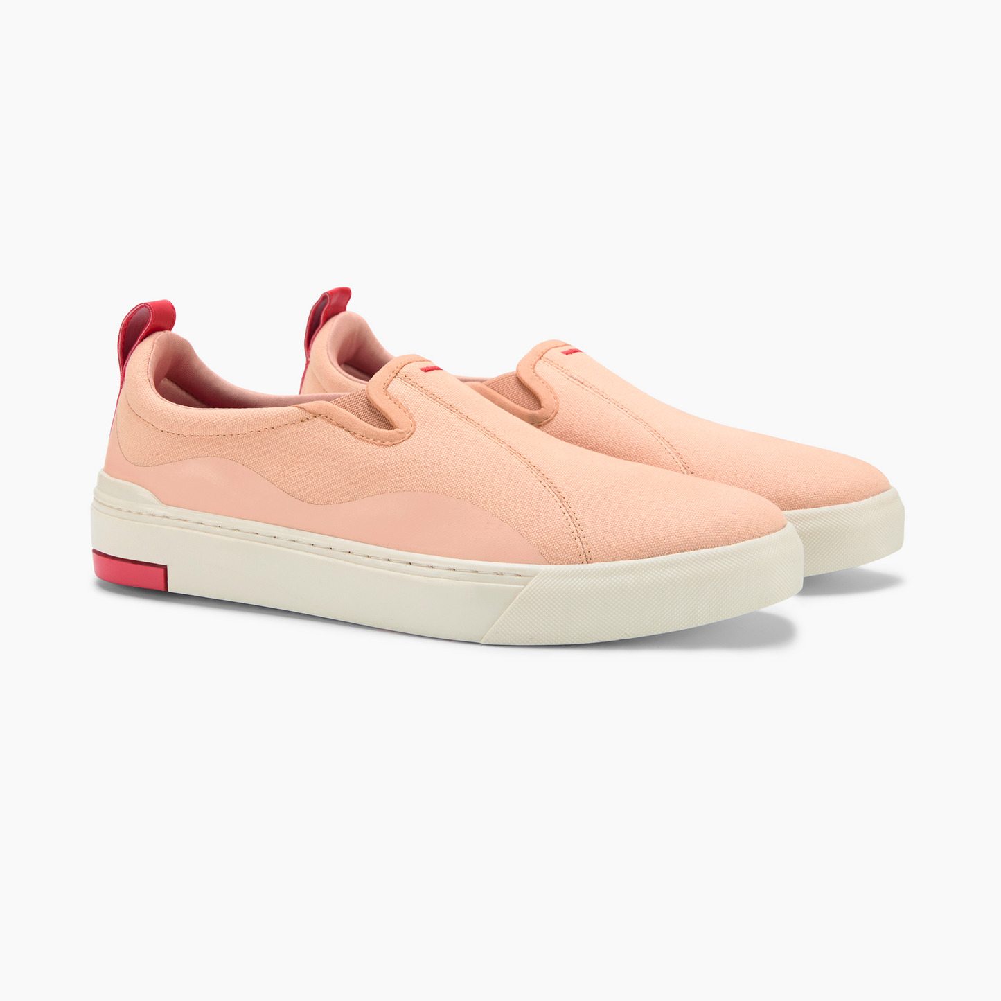 Enhanced Canvas Slip On Himalayan Pink